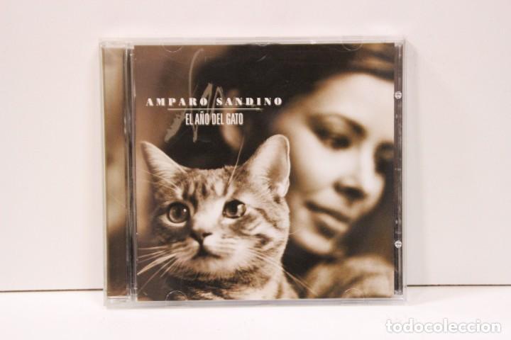 CDs de m&uacute;sica: DISCO CD. Amparo Sandino &ndash; El A&ntilde;o Del Gato. COMPACT DISC. - Foto 1