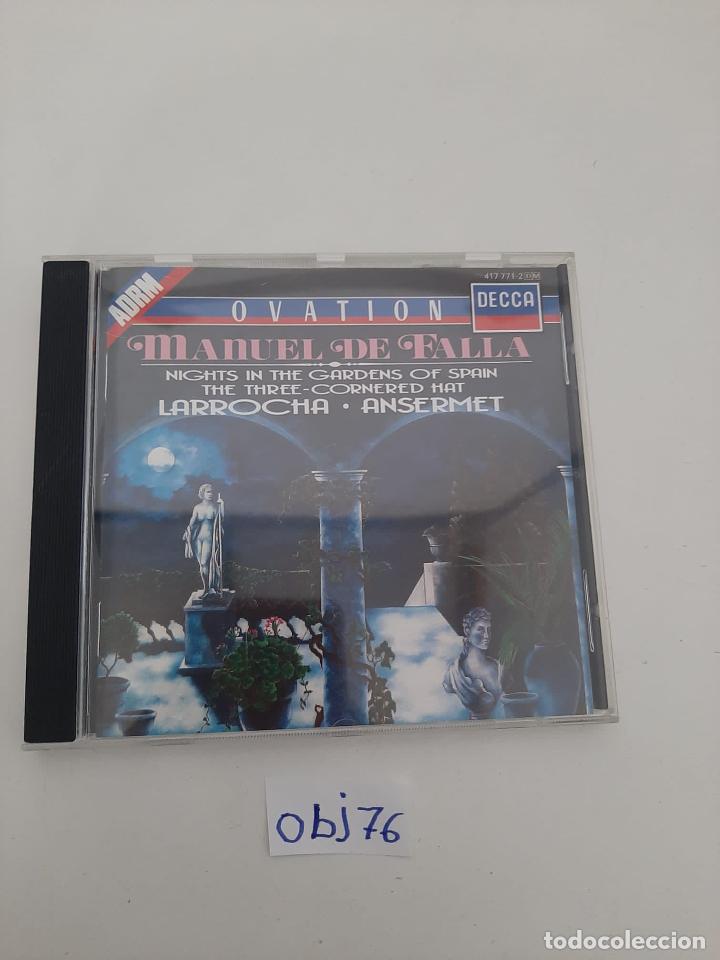 CDs de m&uacute;sica: Manuel de Falla - Foto 1
