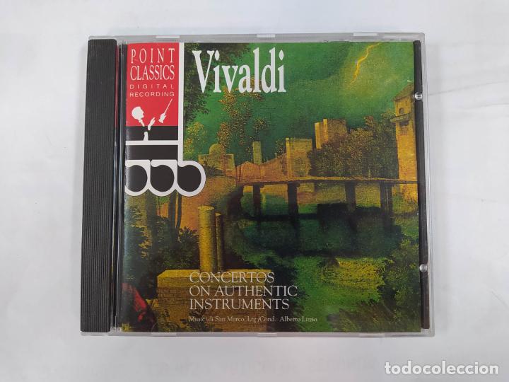 CDs de m&uacute;sica: POINT CLASSICS. VIVALDI. CONCERTOS ON AUTHENTIC INSTRUMENTS. CD. TDKCD181 - Foto 1