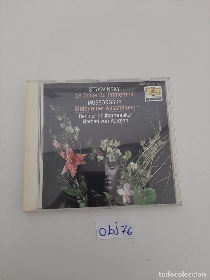 CDs de m&uacute;sica: Strawinsky Mussorgsky - Foto 1