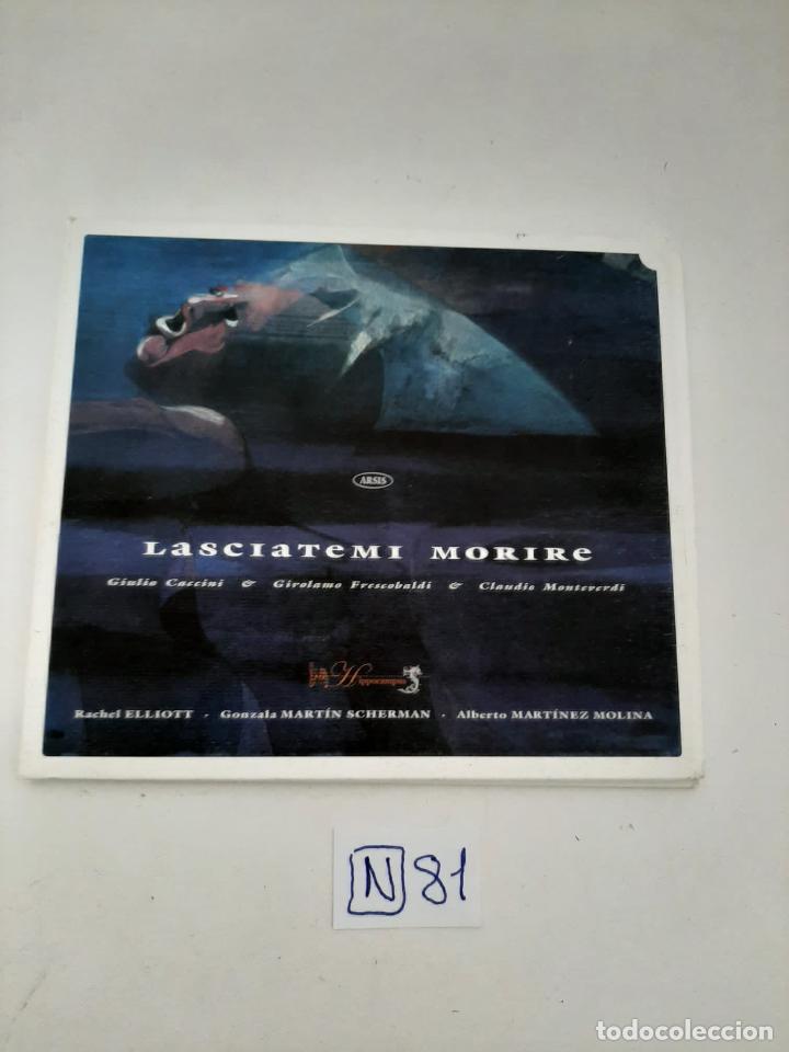 CDs de m&uacute;sica: Lasciatemi morire - Foto 1