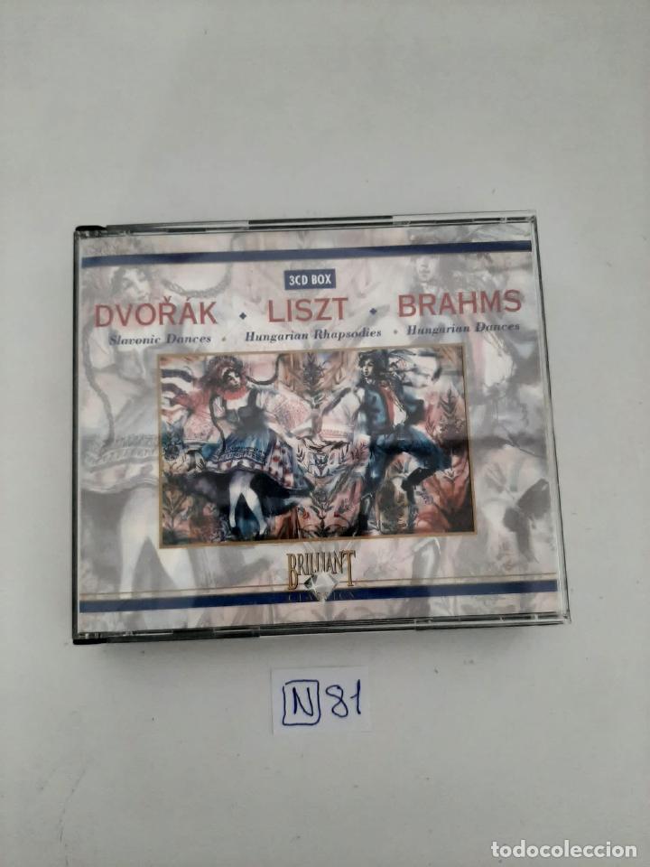 CDs de m&uacute;sica: Dvorak Liszt Brahms - Foto 1