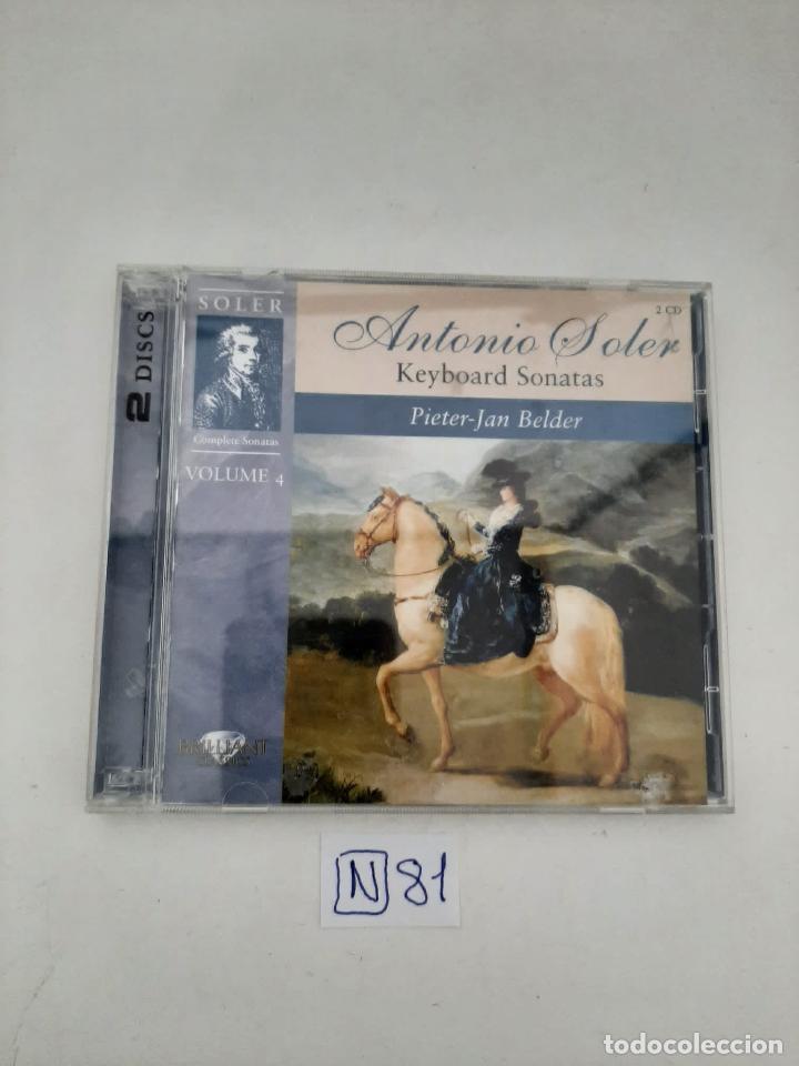 CDs de m&uacute;sica: Antonio Soler - Foto 1