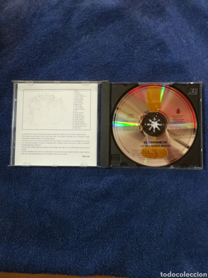 CDs de m&uacute;sica: El consorcio. Lo que nunca muere. - Foto 3
