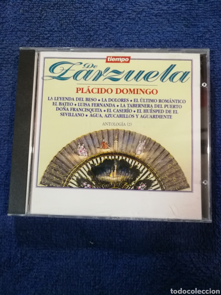 CDs de m&uacute;sica: Zarzuela. Pl&aacute;cido Domingo. Tiempo - Foto 1