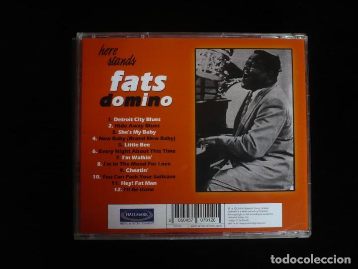 CDs de m&uacute;sica: fats domino - here stands - cd como nuevo - Foto 2