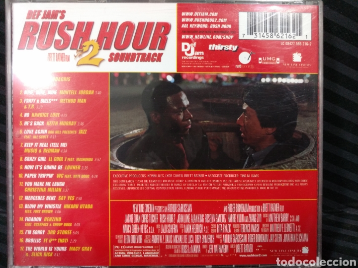 CDs de m&uacute;sica: Rush Hour 2 (CD, Comp) - Foto 2