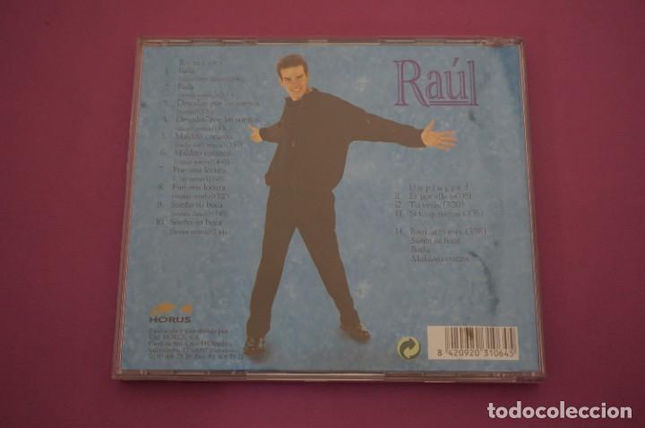 CDs de m&uacute;sica: CD - RAUL - REMIXES Y UNPLUGGED - Foto 3