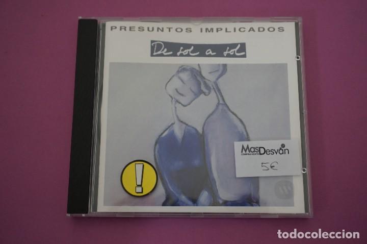 CDs de m&uacute;sica: CD - PRESUNTOS IMPLICADOS - DE SOL A SOL - Foto 1