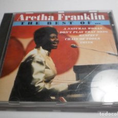 CDs de Música: CD ARETHA FRANKLIN. THE BEST. DIVUCSA 1993 SPAIN 12 TEMAS (SEMINUEVO). Lote 361571570