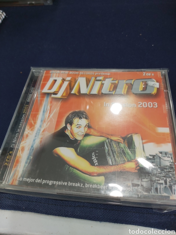 CDs de m&uacute;sica: DJ NITRO - IN SESSION 2003- CD DOBLE - IGNOSIS + REAL FREQUENCY + MICHAEL NOIZE CD DOBLE - Foto 1