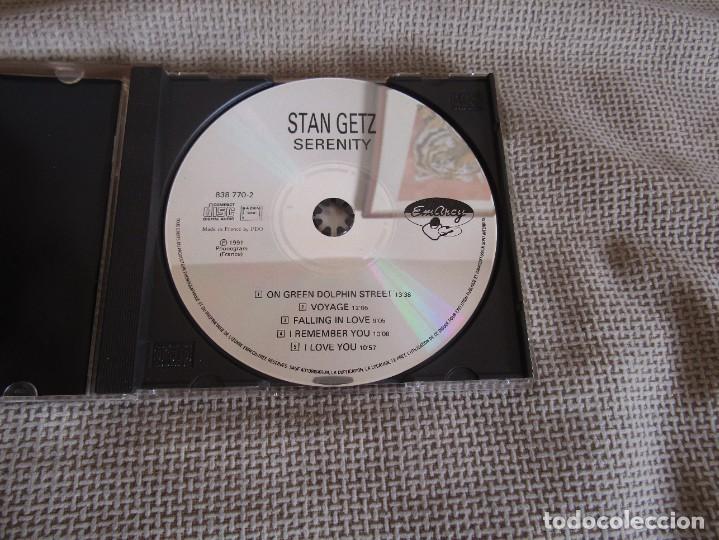 CDs de m&uacute;sica: Stan Getz - Serenity - CD - 1991 - Foto 4