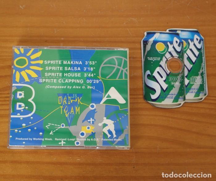 CDs de m&uacute;sica: SPRITE DRINK TEAM &ndash; CD EP &ndash; SHAPED DISC - Foto 2