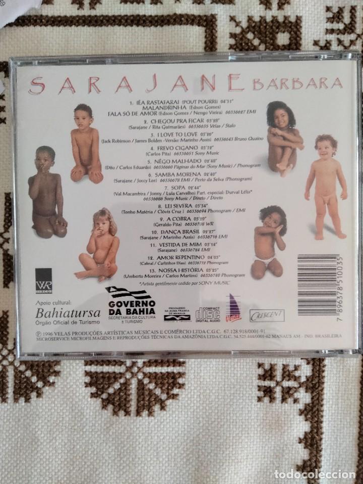 CDs de m&uacute;sica: BARBARA - SARAJANE - Foto 2