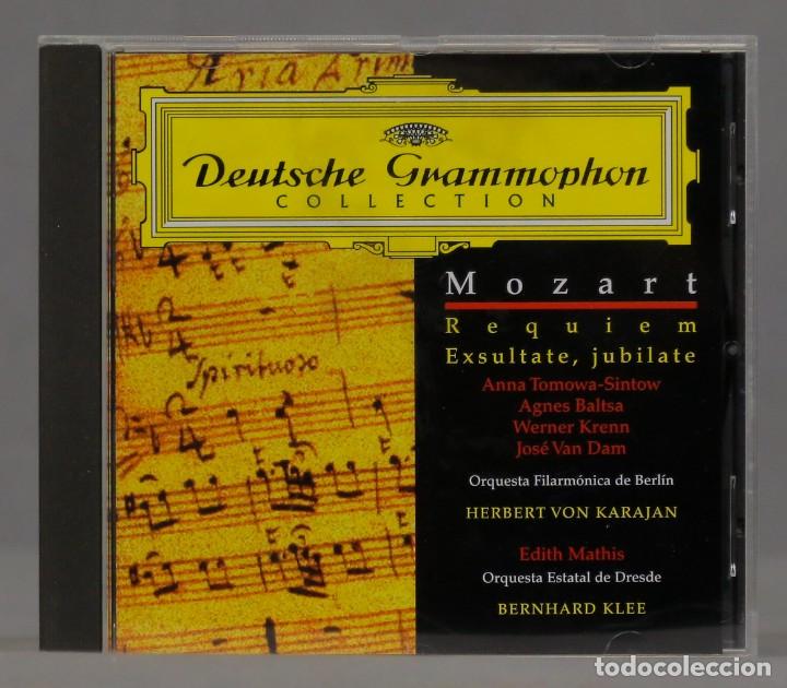 CDs de m&uacute;sica: CD. MOZART. REQUIEM. KARAJAN - Foto 1