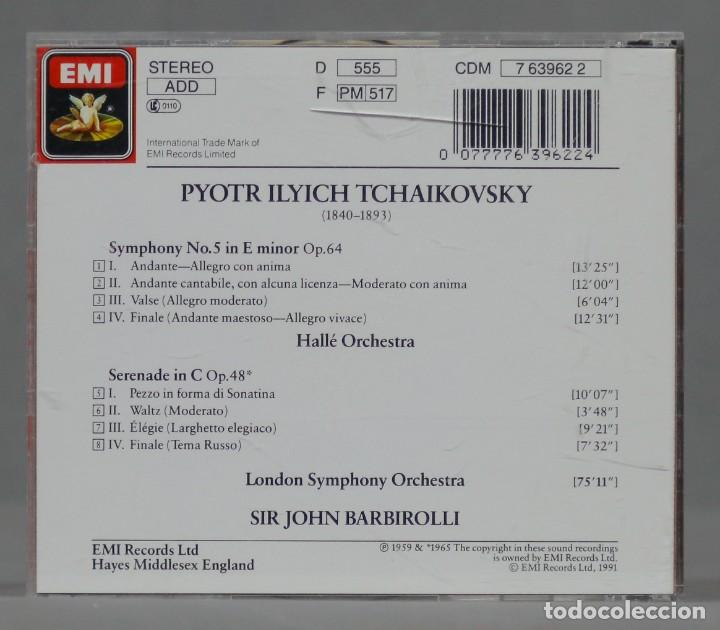 CDs de m&uacute;sica: CD. TCHAIKOVSKY. SYMPHONY 5. BARBIROLLI - Foto 2