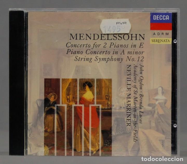 CDs de m&uacute;sica: CD. Marriner &ndash; Concerto. MENDELSSOHN - Foto 1