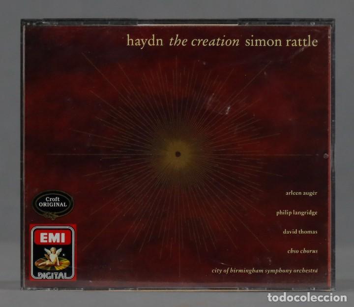 CDs de m&uacute;sica: 2 CD. Rattle &ndash; The Creation. HAYDN - Foto 1