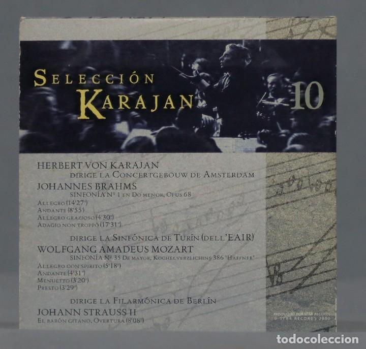 CDs de m&uacute;sica: CD. Selecci&oacute;n Karajan 10 - Foto 2