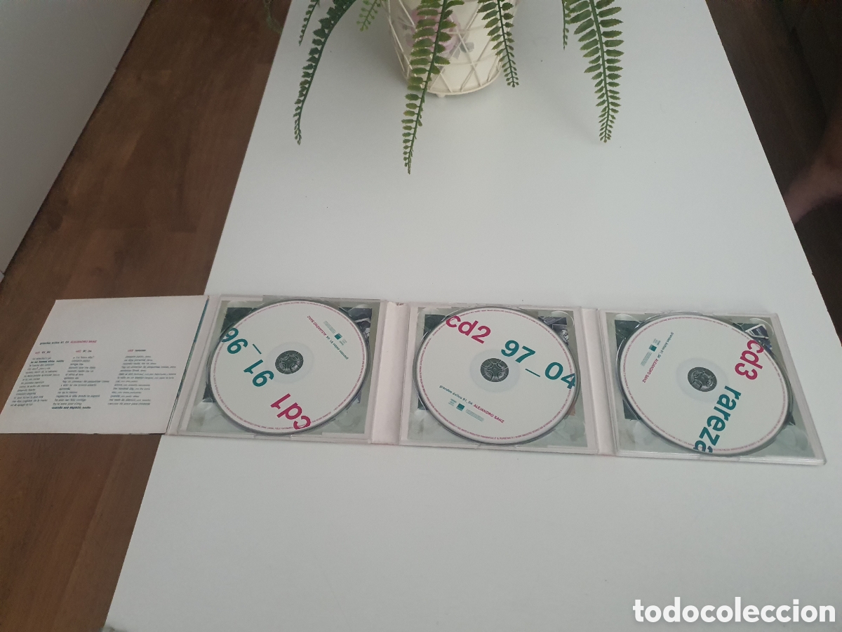 CDs de m&uacute;sica: pack de tres cd Alejandro Sanz. - Foto 3
