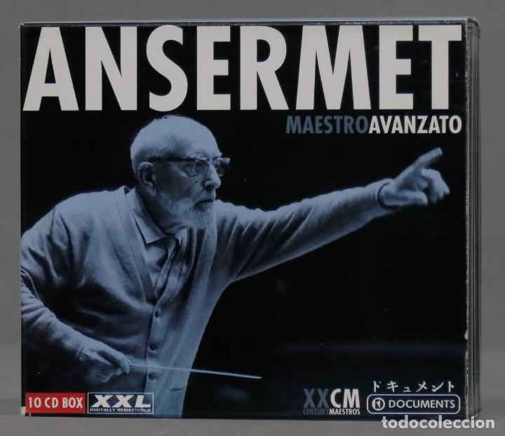 CDs de m&uacute;sica: 10 CD. ANSERMET. MAESTRO AVANZATO - Foto 1