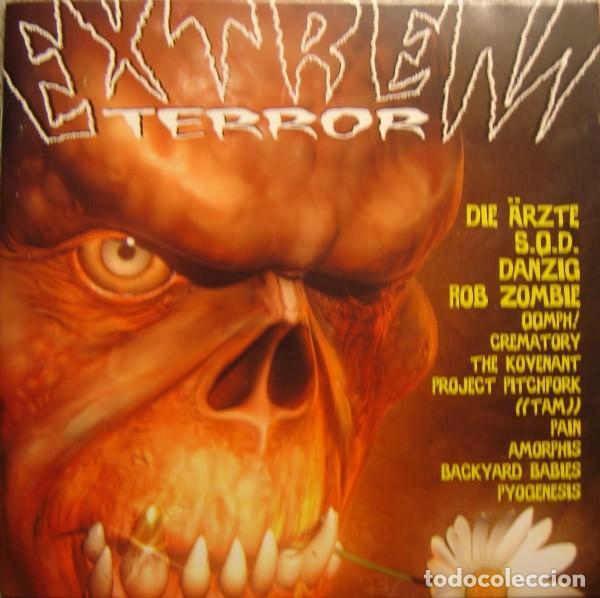Musik-CDs: EXTREM TERROR. CD + CD ROM. DANZIG, S.O.D.,ROD ZOMBIE..... NUCLEAR BLAST 2.000.
