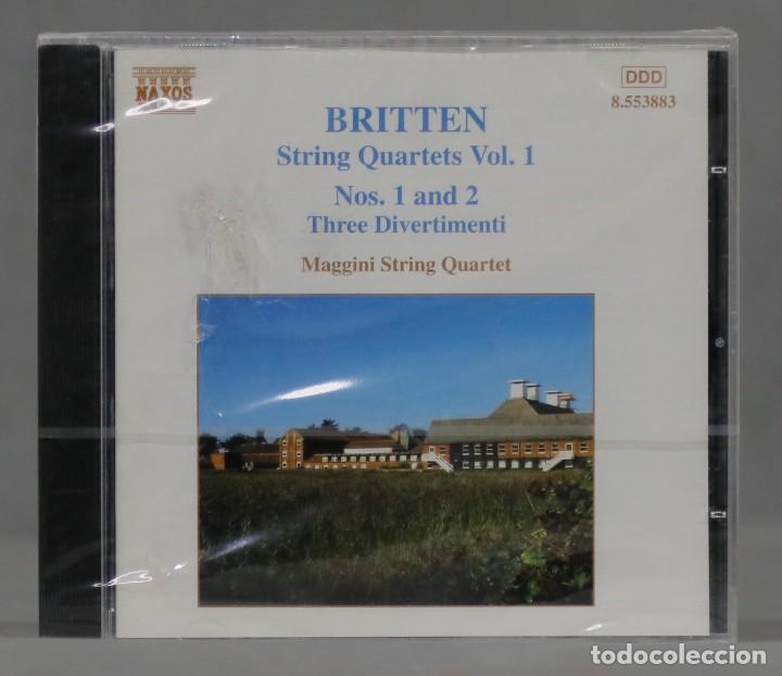 CDs de m&uacute;sica: CD. Britten - Maggini String Quartet &ndash; String Quartets Vol. 1. PRECINTADO - Foto 1