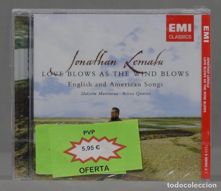 CDs de Musique: CD. Jonathan Lemalu &ndash; Love Blows As The Wind Blows English And American Songs. PRECINTADO