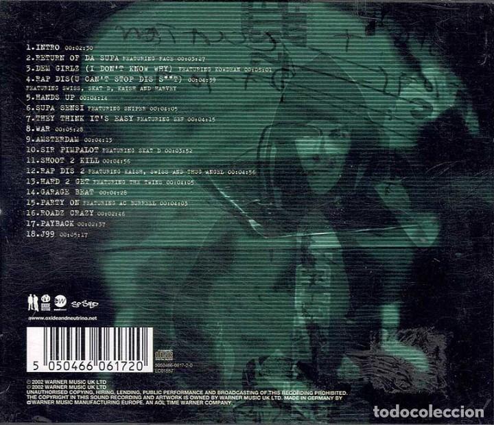 CDs de m&uacute;sica: Oxide & Neutrino - 2 Stepz Ahead. CD - Foto 2