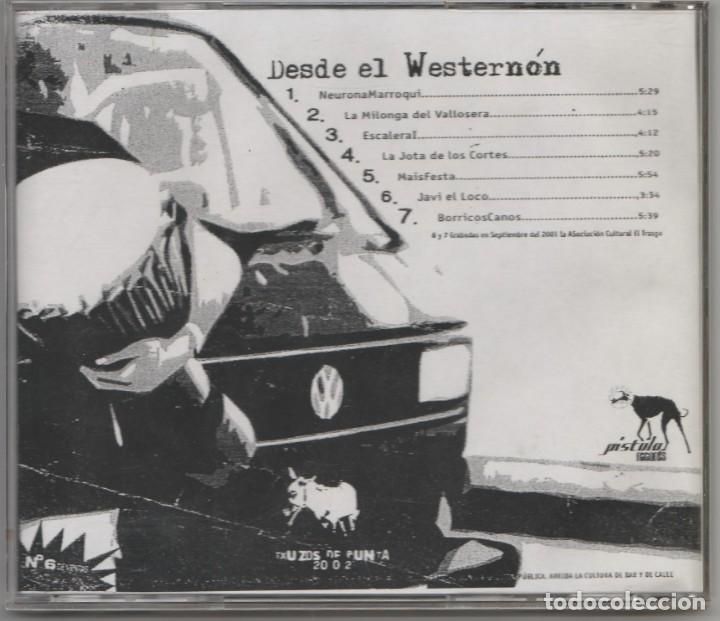 CDs de m&uacute;sica: CD TXUZOS DE PUNTA - DESDE EL WESTERN - Foto 2