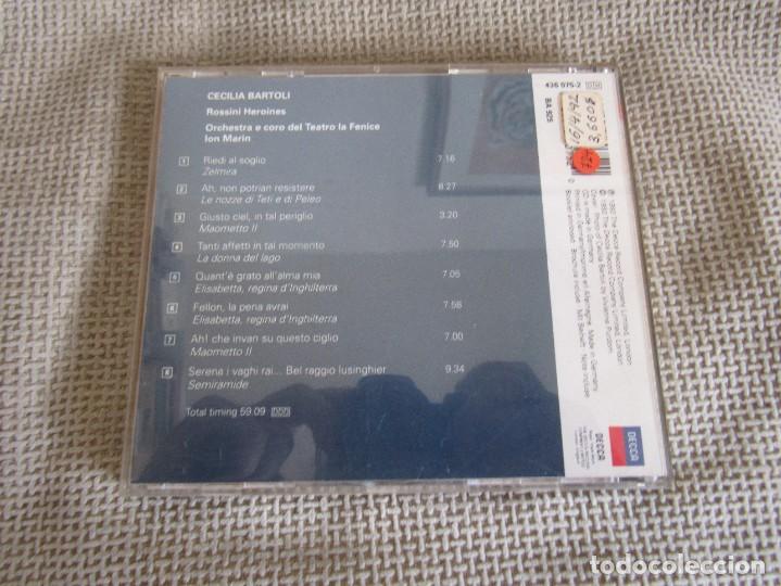 CDs de m&uacute;sica: Cecilia Bartoli - Rossini Heroines - CD - 1992 - Foto 2