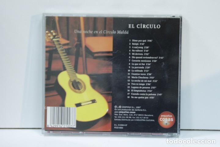 CDs de m&uacute;sica: DISCO CD. Una Noche En El C&iacute;rculo Mald&aacute;. COMPACT DISC. - Foto 2