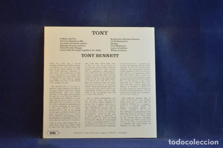 CDs de m&uacute;sica: TONY BENNETT - TONY - CD CART&Oacute;N - Foto 2