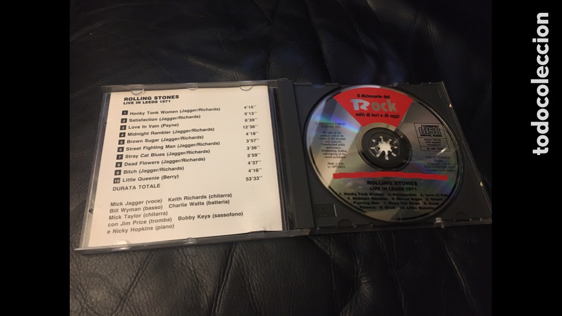 CDs de m&uacute;sica: Rock - ROLLING STONES -Armando curcio - Foto 3