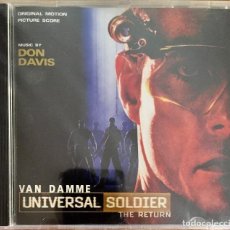 CDs de Música: DON DAVIS : BSO UNIVERSAL SOLDIER [VARESE - EEC 2002] CD. Lote 362322105