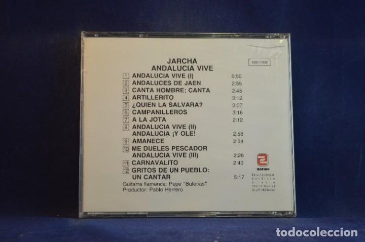 CDs de m&uacute;sica: JARCHA - ANDALUCIA VIVE - CD - Foto 2