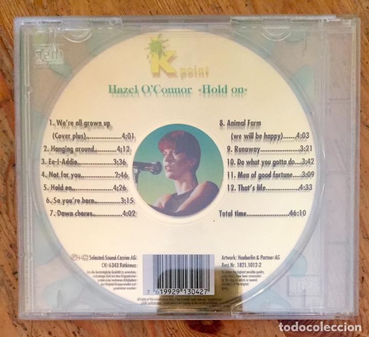 CDs de m&uacute;sica: HAZEL OCONNOR : HOLD ON [K-POINT - SWZ 1994] CD/COMP - Foto 2