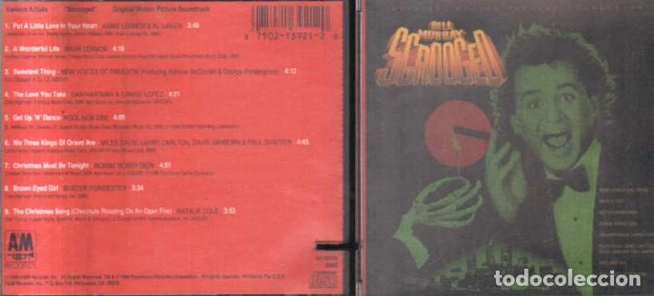 CDs de m&uacute;sica: BILL MURRAY SCROOGED. CD-VARIOS-2135 - Foto 1