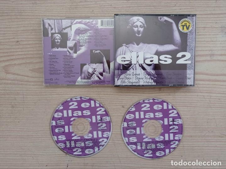 CDs de m&uacute;sica: Ellas 2 - Anunciado En Television - 2 CD - Foto 1