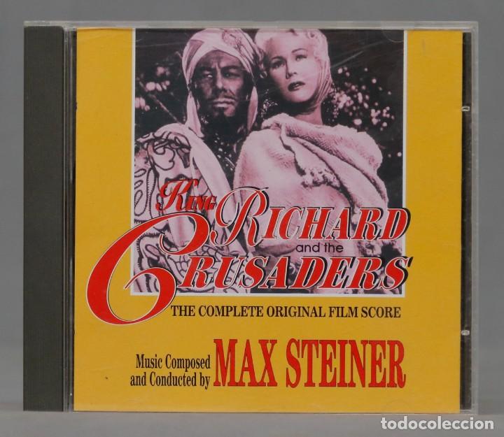 CDs de m&uacute;sica: CD. Max Steiner &ndash; King Richard And The Crusaders - Foto 1