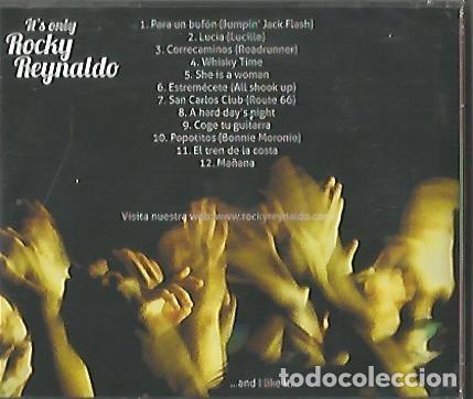 CDs de m&uacute;sica: ROCKY REYNALDO. IT&acute;S ONLY. - Foto 2