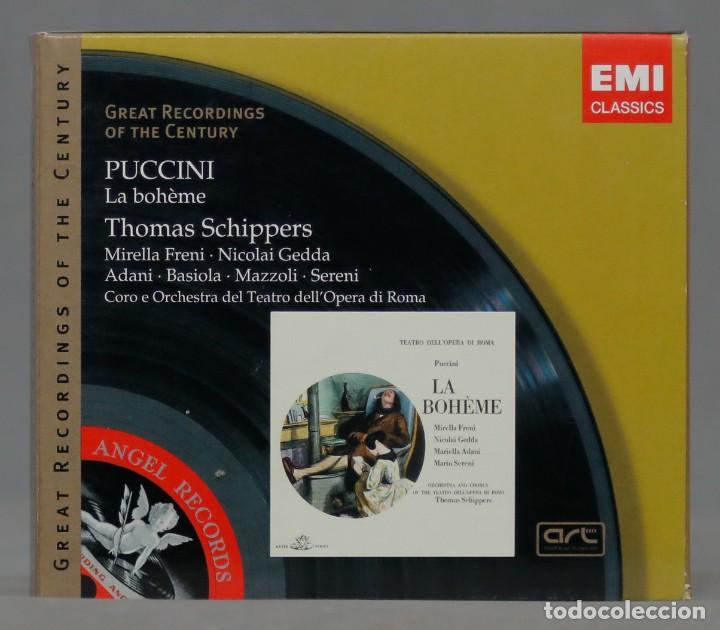 CDs de m&uacute;sica: 2 CD. Schippers &ndash; La Boh&egrave;me. PUCCINI - Foto 1