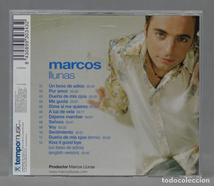 CDs de m&uacute;sica: CD. Marcos Llunas &ndash; Me Gusta - Foto 2