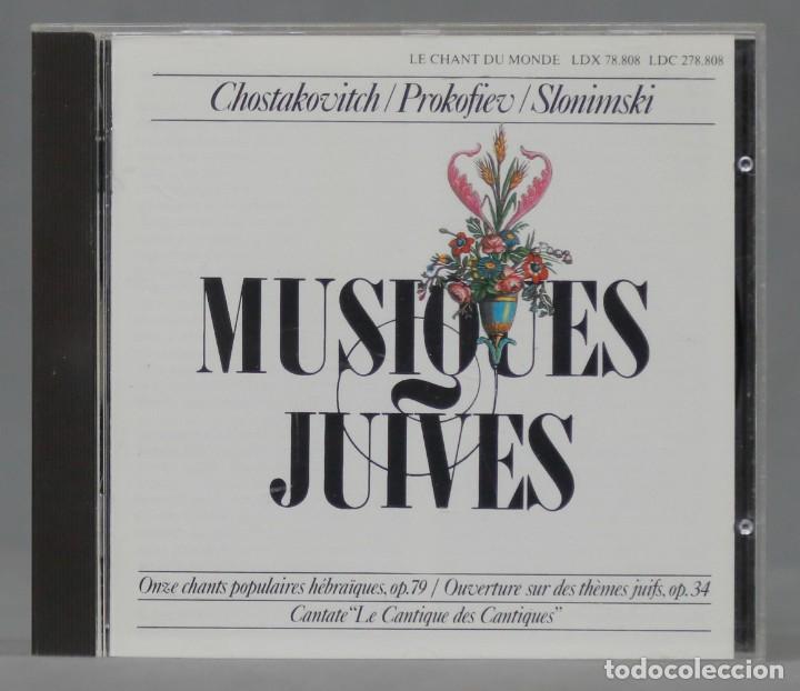 CD de M&uacute;sica: CD. CHOSTAKOVITCH. PROKOFIEV. SLONIMSKI. MUSIQUES JUIVES