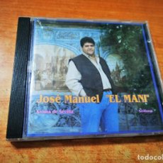 CDs de Música: JOSE MANUEL EL MANI AROMA DE SEVILLA SEVILLANAS CD ALBUM DEL AÑO 1994 CONTIENE 12 TEMAS RARO. Lote 362437080