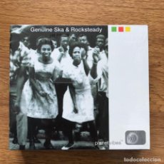 CDs de Música: VV.AA. - GENUINE SKA & ROCKSTEADY - CD DOBLE PLANETVIBES 2003 NUEVO. Lote 362463380