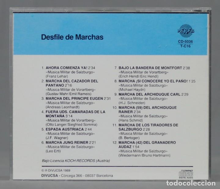 CDs de m&uacute;sica: CD. DESFILE DE MARCHAS - Foto 2