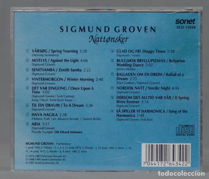 CDs de m&uacute;sica: CD. Sigmund Groven &ndash; Natt&oslash;nsker - Foto 2
