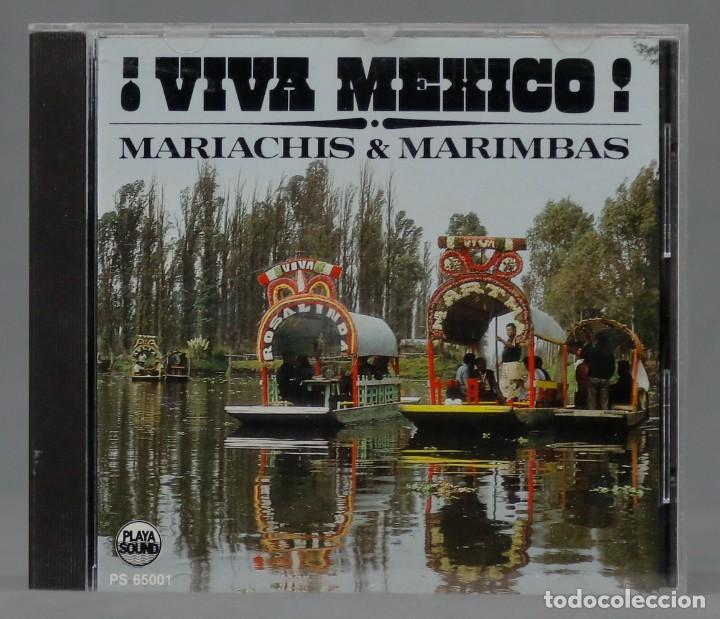 CDs de m&uacute;sica: CD. &iexcl; Viva Mexico! Mariachis & Marimbas - Foto 1