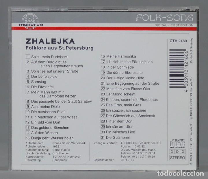 CDs de m&uacute;sica: CD. ZHALEJKA - Foto 2